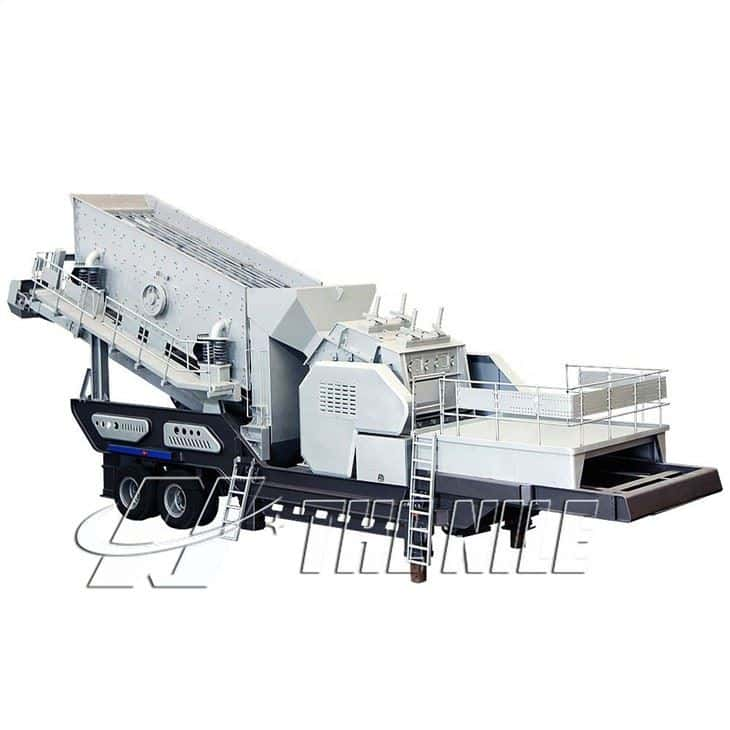 Mobile Impact Crushing Plant